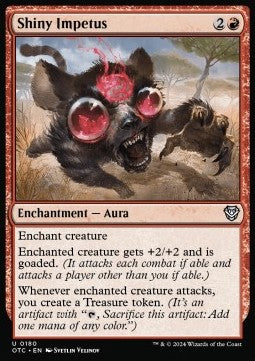 Shiny Impetus⁣ - Commander: Outlaws of Thunder Junction⁣ (Uncommon)⁣ [180]