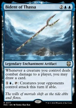 Bident of Thassa - Commander: Modern Horizons 3 (Rare) [M3C-177]