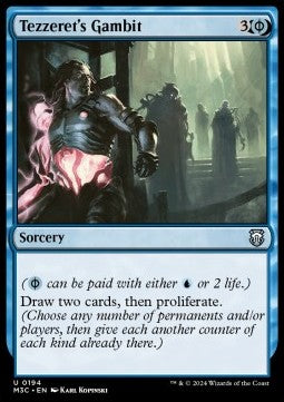 Tezzeret's Gambit - Commander: Modern Horizons 3 (Uncommon) [M3C-194]