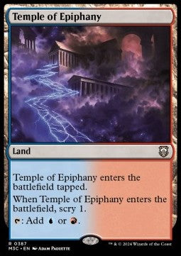 Temple of Epiphany - Commander: Modern Horizons 3 (Rare) [M3C-387]