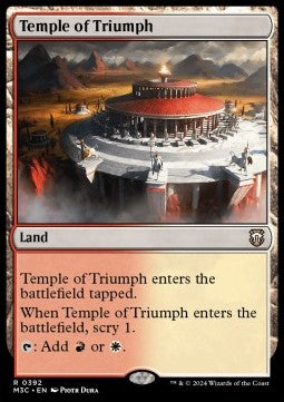 Temple of Triumph - Commander: Modern Horizons 3 (Rare) [M3C-392]