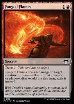 Fanged Flames⁣ - Modern Horizons 3⁣ (Common)⁣ [118]