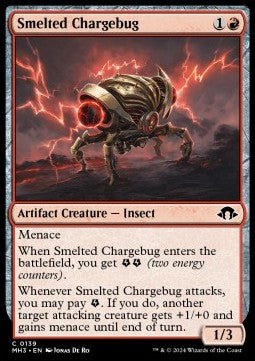 Smelted Chargebug⁣ - Modern Horizons 3⁣ (Common)⁣ [139]