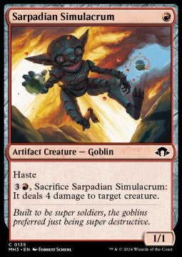 Sarpadian Simulacrum⁣ - Modern Horizons 3⁣ (Common)⁣ [135]