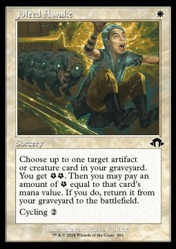 Jolted Awake (V.1)⁣ - Modern Horizons 3: Extras⁣ (Common)⁣ [392]