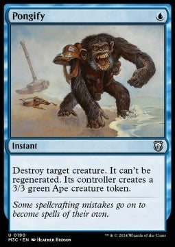Pongify⁣ - Commander: Modern Horizons 3⁣ (Uncommon)⁣ [190]