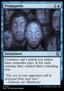 Propaganda⁣ - Commander: Modern Horizons 3⁣ (Uncommon)⁣ [191]