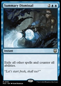 Summary Dismissal⁣ - Commander: Modern Horizons 3⁣ (Rare)⁣ [193]