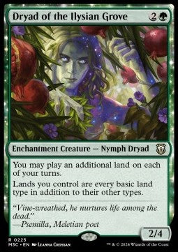 Dryad of the Ilysian Grove⁣ - Commander: Modern Horizons 3⁣ (Rare)⁣ [225]