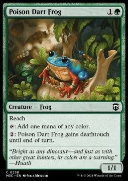 Poison Dart Frog⁣ - Commander: Modern Horizons 3⁣ (Common)⁣ [238]
