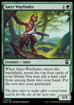 Satyr Wayfinder⁣ - Commander: Modern Horizons 3⁣ (Common)⁣ [244]