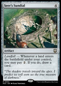Seer's Sundial⁣ - Commander: Modern Horizons 3⁣ (Rare)⁣ [304]