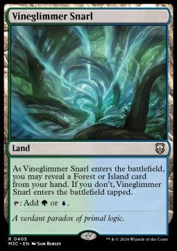 Vineglimmer Snarl⁣ - Commander: Modern Horizons 3⁣ (Rare)⁣ [405]