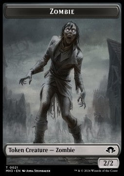 Zombie Token (Black 2/2) - Modern Horizons 3: Tokens (Token) [TMH3-T21]