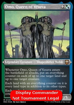Omo, Queen of Vesuva (V.5)⁣ - Commander: Modern Horizons 3: Extras⁣ (Mythic)⁣ [145]