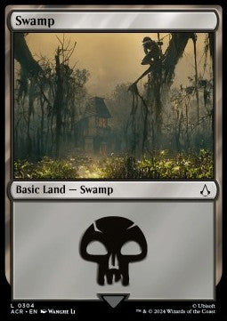 Swamp (V.3)⁣ - Universes Beyond: Assassin's Creed: Extras⁣ (Land)⁣ [304]