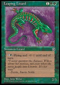 Leaping Lizard - Homelands (Common)