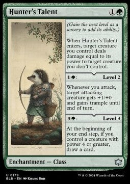 Hunter's Talent⁣ - Bloomburrow⁣ (Uncommon)⁣ [179]