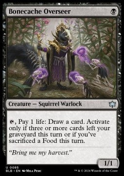 Bonecache Overseer⁣ - Bloomburrow⁣ (Uncommon)⁣ [85]