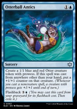 Otterball Antics⁣ - Bloomburrow⁣ (Uncommon)⁣ [63]