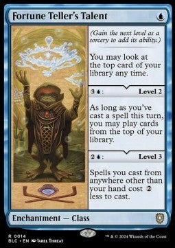 Fortune Teller's Talent⁣ - Commander: Bloomburrow⁣ (Rare)⁣ [14]