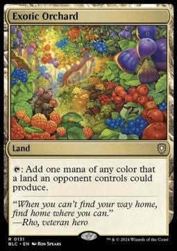 Exotic Orchard⁣ - Commander: Bloomburrow⁣ (Rare)⁣ [131]