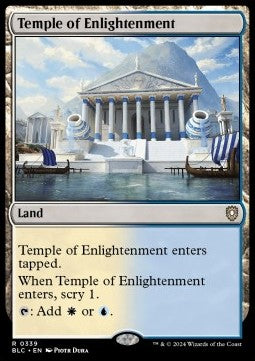 Temple of Enlightenment⁣ - Commander: Bloomburrow⁣ (Rare)⁣ [339]