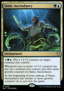 Simic Ascendancy⁣ - Commander: Bloomburrow⁣ (Rare)⁣ [260]