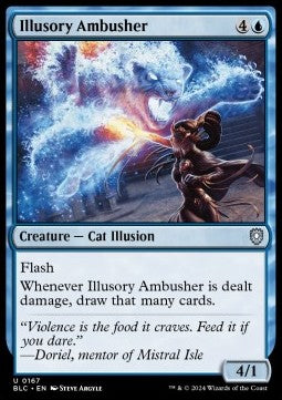 Illusory Ambusher⁣ - Commander: Bloomburrow⁣ (Uncommon)⁣ [167]