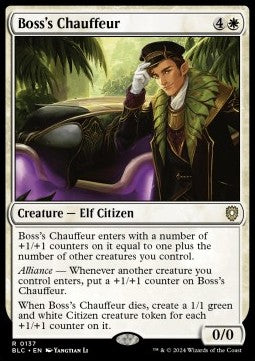 Boss's Chauffeur⁣ - Commander: Bloomburrow⁣ (Rare)⁣ [137]