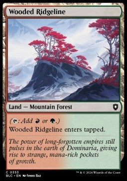 Wooded Ridgeline⁣ - Commander: Bloomburrow⁣ (Common)⁣ [353]