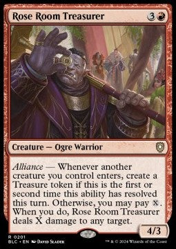 Rose Room Treasurer⁣ - Commander: Bloomburrow⁣ (Rare)⁣ [201]