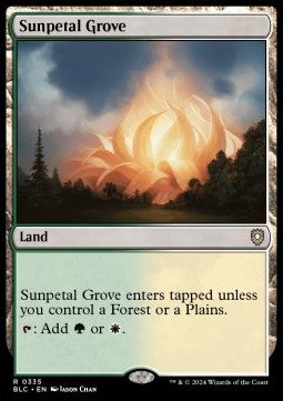 Sunpetal Grove⁣ - Commander: Bloomburrow⁣ (Rare)⁣ [335]