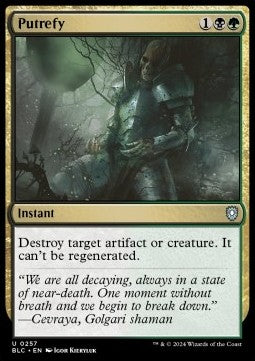 Putrefy⁣ - Commander: Bloomburrow⁣ (Uncommon)⁣ [257]
