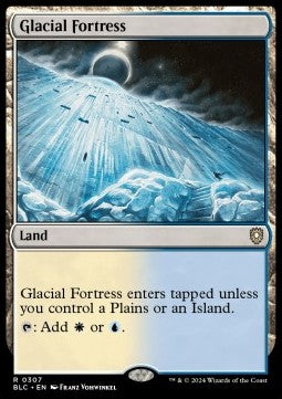 Glacial Fortress⁣ - Commander: Bloomburrow⁣ (Rare)⁣ [307]
