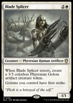 Blade Splicer⁣ - Commander: Bloomburrow⁣ (Rare)⁣ [136]