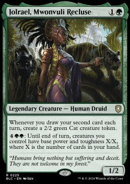 Jolrael, Mwonvuli Recluse⁣ - Commander: Bloomburrow⁣ (Rare)⁣ [225]