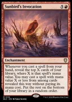 Sunbird's Invocation⁣ - Commander: Bloomburrow⁣ (Rare)⁣ [116]