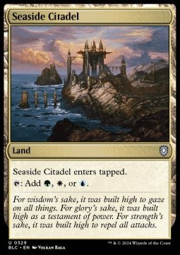 Seaside Citadel⁣ - Commander: Bloomburrow⁣ (Uncommon)⁣ [329]