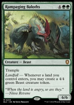 Rampaging Baloths⁣ - Commander: Bloomburrow⁣ (Mythic)⁣ [233]