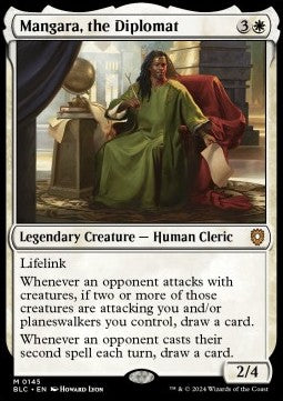 Mangara, the Diplomat⁣ - Commander: Bloomburrow⁣ (Mythic)⁣ [145]