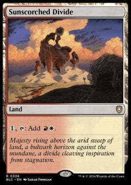 Sunscorched Divide⁣ - Commander: Bloomburrow⁣ (Rare)⁣ [336]