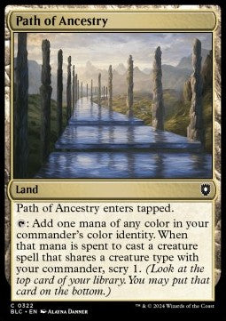 Path of Ancestry⁣ - Commander: Bloomburrow⁣ (Common)⁣ [322]