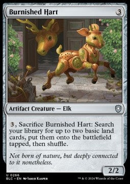Burnished Hart⁣ - Commander: Bloomburrow⁣ (Uncommon)⁣ [266]