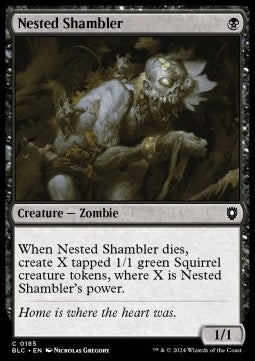 Nested Shambler⁣ - Commander: Bloomburrow⁣ (Common)⁣ [185]