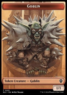 Goblin Token (R 1/1) // Thopter Token (A 1/1)⁣ - Bloomburrow: Tokens⁣ (Token)⁣ [CT 21/39]