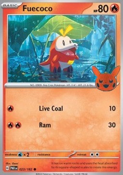 Fuecoco⁣ - Trick or Trade 2024⁣ (Promo)⁣ [PAR 023]