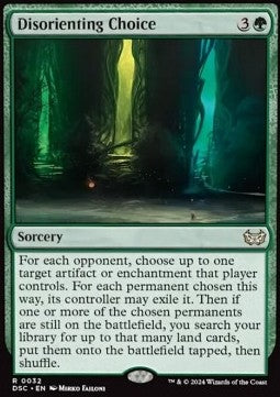 Disorienting Choice⁣ - Commander: Duskmourn: House of Horror⁣ (Rare)⁣ [32]