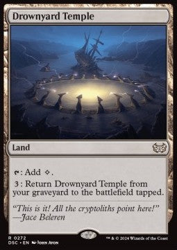 Drownyard Temple⁣ - Commander: Duskmourn: House of Horror⁣ (Rare)⁣ [272]