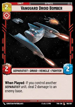 Vanguard Droid Bomber⁣ - Twilight of the Republic⁣ (Common)⁣ [160]
